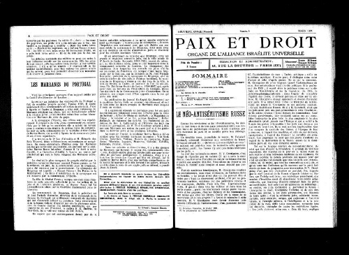 Paix et Droit.  (01/03/1929)
